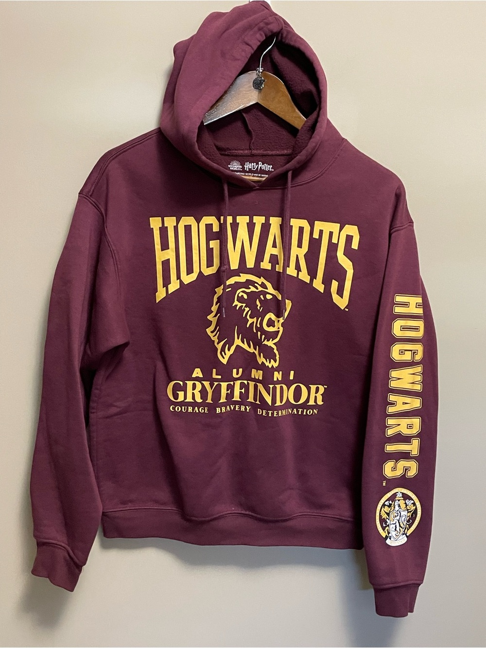 Harry Potter Hogwarts Gryffindor Alumni Hoodie Men Women Large